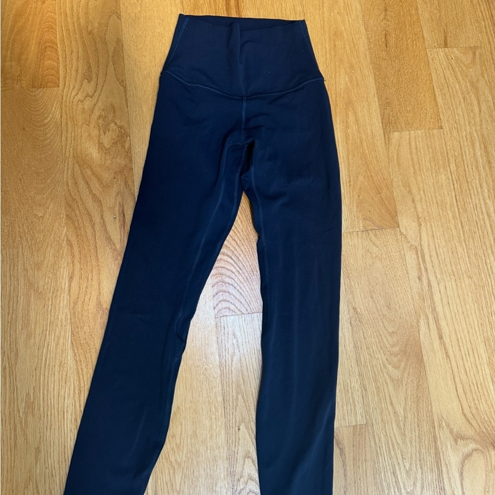 Lululemon Align Leggings in black, size 0. 25” inseam